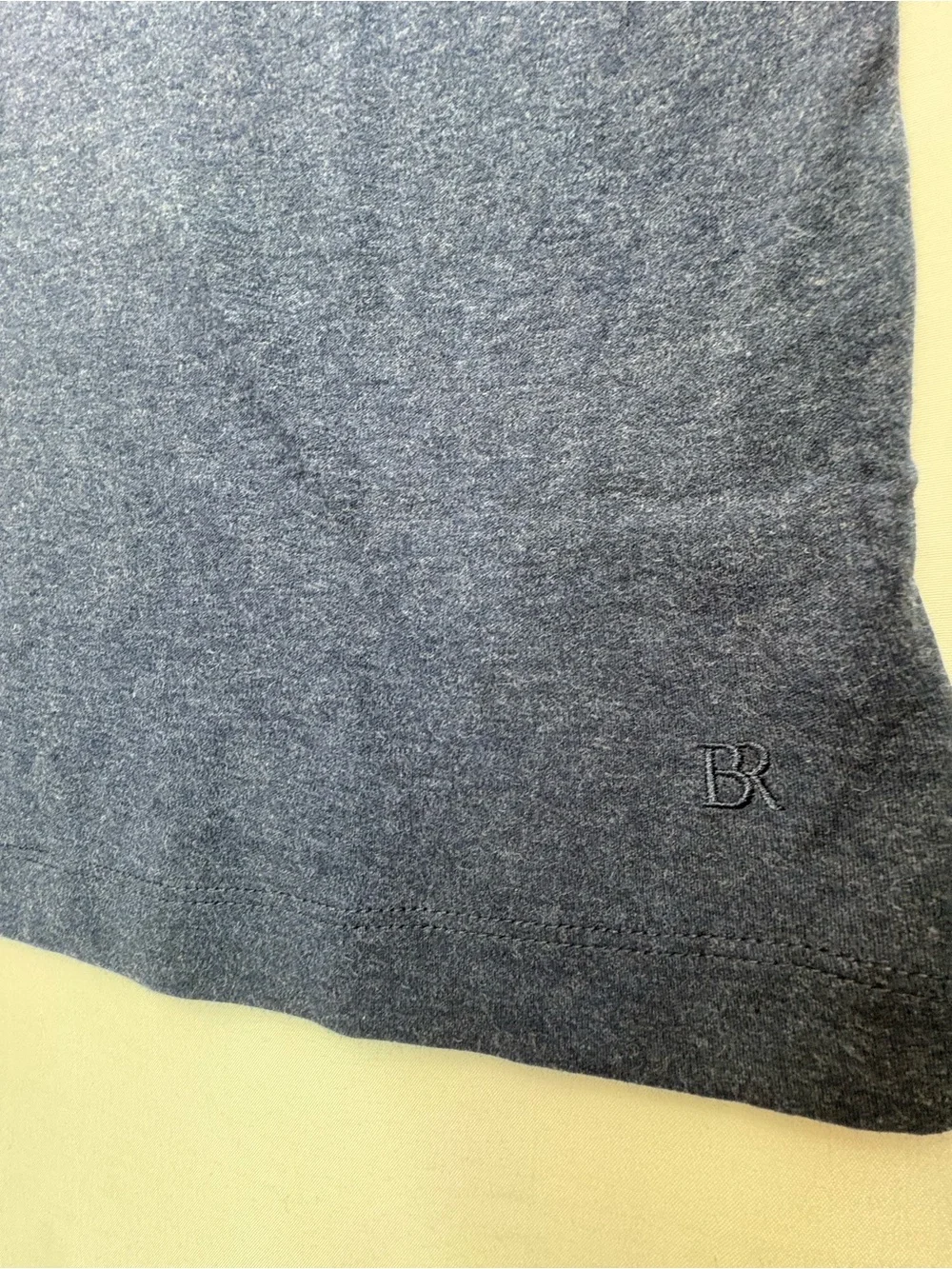 Banana Republic Dark Navy Short Sleeve Crew Tee